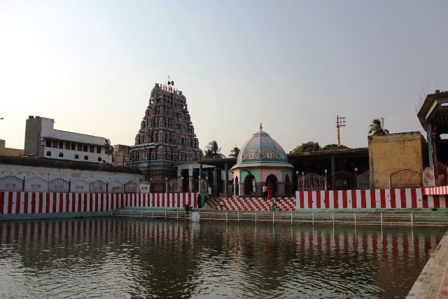 Thiruvinnagar (Oppiliappan Koil) — Oppiliappan (Uppiliappan) & Bhoomidevi Nachiyar (Photo #3)