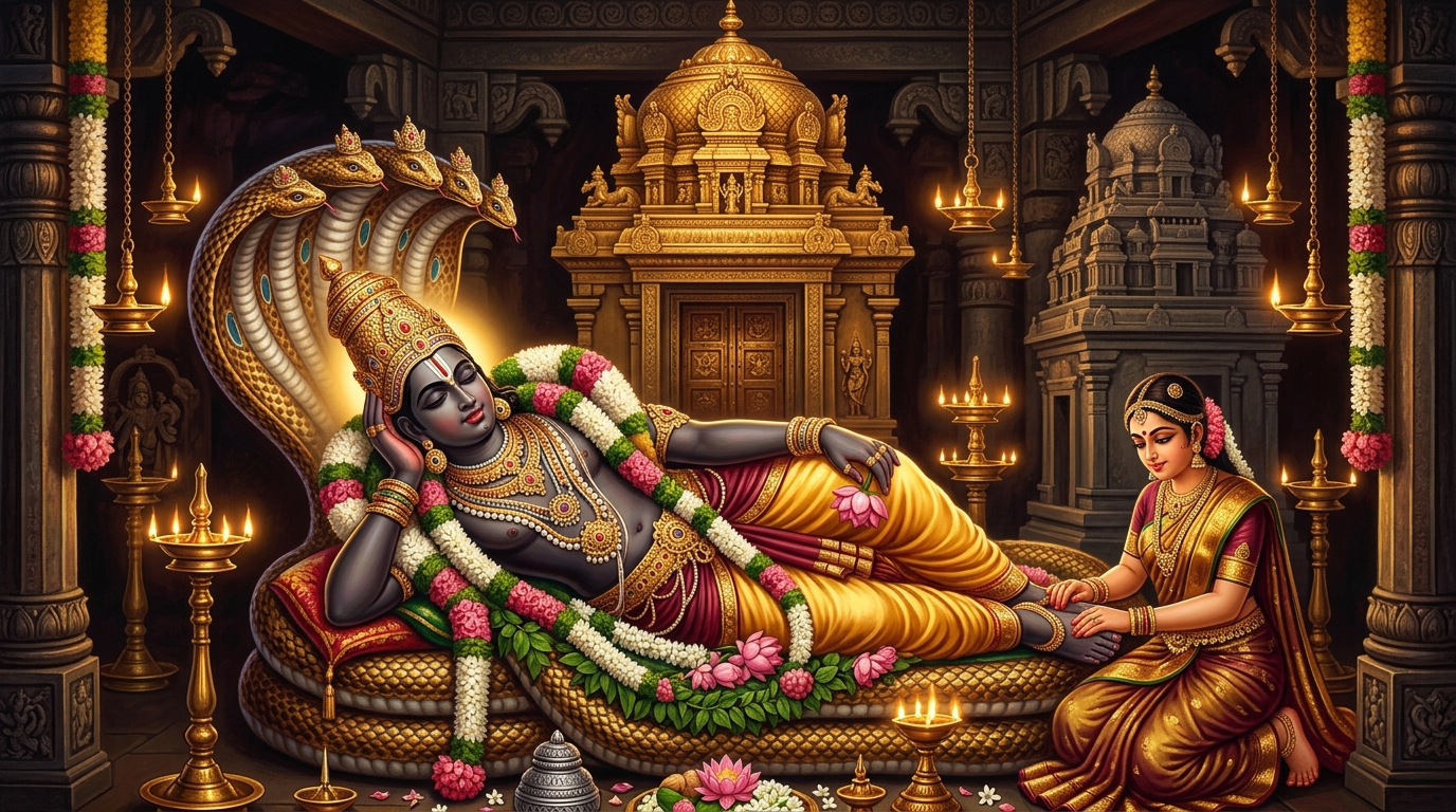 Srirangam — Sri Ranganathaswamy (Periya Perumal)